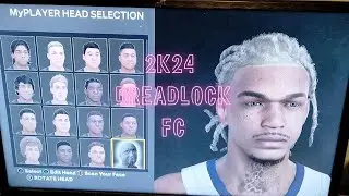 Dreadlock Lightskin Current Gen Face Creation (2K24)