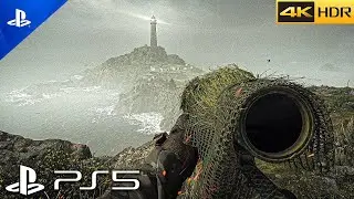 (PS5) Camouflage Sniping Mission | RealisticImmersive ULTRA GraphicsGameplay|4K60FPSHDR|CallofDuty