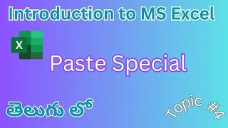 Excel Paste Special