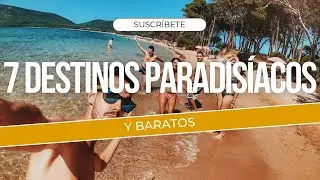Los 7 Destinos Paradisíacos 🏝️ Más Baratos para Viajar en 2025 ✈️