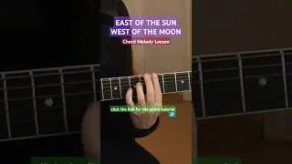 EAST OF THE SUN Jazz Guitar Chord Melody Tutorial 
