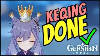 Triple-Crowned and Fully Geared Keqing Showcase | Genshin Impact 1.4