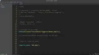 3.2  Learn the topics like require once, constant, DB connectivity and many more