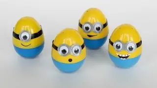 Unboxing Surprise eggs Minions