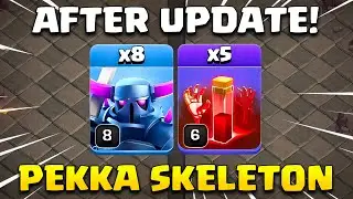 After Update! TH12 Pekka Attack Strategy With Skellyton Spell | Th12 2023 Attack