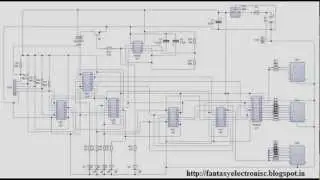 Digital Water Level Indicator without any micro-controller include keil(c code and hex) and Proteus