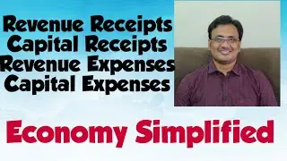 Explained by Suresh Sir | Revenue Receipts | Capital Receipts | Revenue Expenses |Capital Expenses|