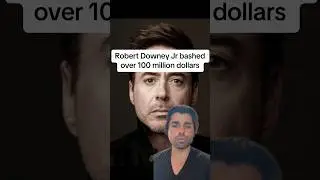 Robert Downey Jr bashed over 100 million dollars