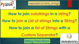 94. How to join List of strings using Python | 