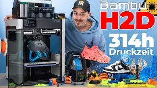 Bambulab H2D Combo | Hightech 3D Drucker mit Laser?! (Test 2025)