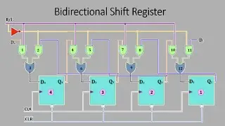Bidirectional Shift Register (In Tamil) || Digital Electronics