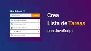 How to create a to-do list with HTML, CSS, and JavaScript | Step-by-step tutorial