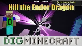 I KILL you Ender Dragon 😍 WAIT FOR END 😂