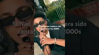 Si bad bunny hubiera sido cantante en los 2000s #ojitoslindos #rockband #rockcover