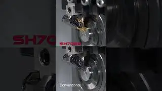 SH7025 - New insert grade for high surface quality! #cnc #machine #tools