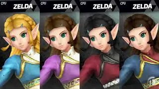 Smash Mods Ultimate:  BOTW Zelda Mega Battle