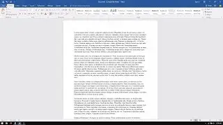 Microsoft Word 2016: How to Export a Document to a PDF File