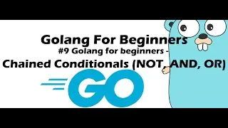 #9 Golang for Beginners - Chained Conditionals (NOT, AND, OR)
