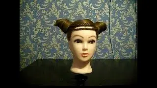 Причёска за 5 минут РОЖКИ  2 ПУЧКА