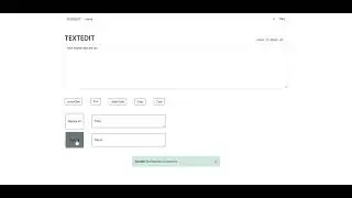 I developed a text editing application that is extremely helpful to me.