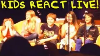 Kids React Live On Stage Vidcon 2011