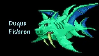 Duque fishron - Modo maestro / Melee - Terraria