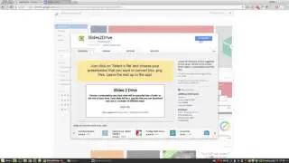 Slides 2 Drive Web App Demonstration with Google Apps Script