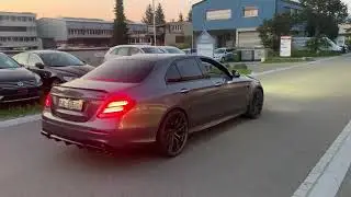 Е63s AMG Launch Control