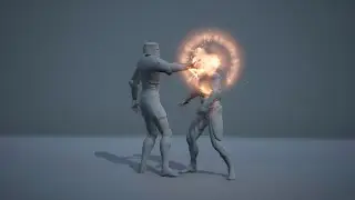 UE | Fire Fighter - Hand Flame Impact [4K]