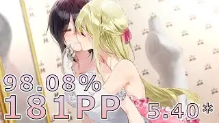 #osu! | 5.40⭐| My Dear My Fave - Suzuyu | 98.08% FC 181PP
