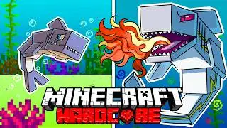 I Survived 1000 DAYS as an ELEMENTAL SHARK in HARDCORE Minecraft! - The Ultimate Shark Compilation