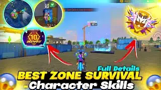 Zone Survival Skills Combination | Best Zone Survival Character Skill Tips and Tricks - Free Fire