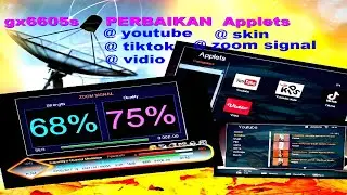 perbaikan youtube di gx6605s terbaru ll cara nonton youtube diresiver