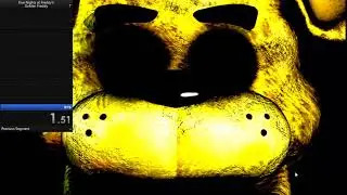 Five Nights at Freddy's: Golden Freddy Speedrun in 1.51 Seconds