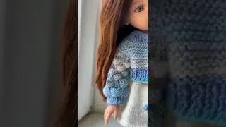 Вязаное платье с вышивкой для Паола Рейна #paolareina #паоларейна