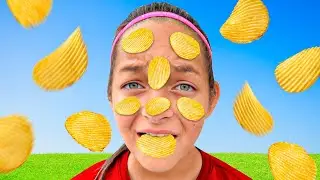 Nunca abra o pacote de chips errado! Open a packet of chips-بائع أحذية حلوة