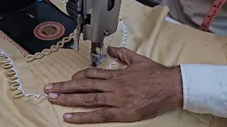 Very Beautiful Pintex and Dori Kurti Neck Design Cutting and Stitching