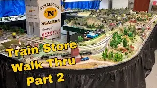HUGE N Scale Train Layout - Esther’s hobby shop - Pittsburgh PA