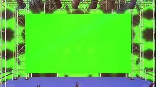 Stage Motion Green Screen Background || Green Screen Video Effect