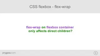 CSS flexbox - flex-wrap on flexbox container only affects direct children