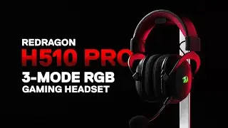 Redragon H510 Pro 3-Mode – New Gaming Headset Preview 🎧🔥