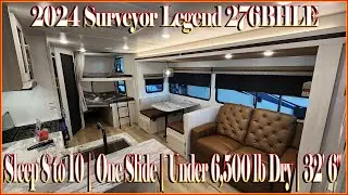 2024 Surveyor Legend 276BHLE Bunkhouse Camper by Forestriver RV @ Couchs RV Nation