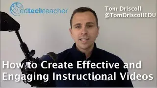 New Course: How to Create Effective and Engaging Instructional Videos
