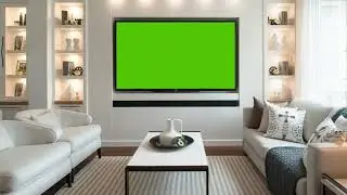 Watching tv with a Green Screen || Tv Green Screen