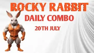 ROCKY RABBIT DAILY COMBO 20TH JULY|ROCKY RABBIT COMBO||ROCKY RABBIT UPDATE|