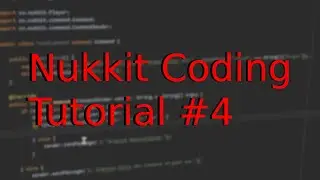 Nukkit Coding #4: /fly, /heal & /food