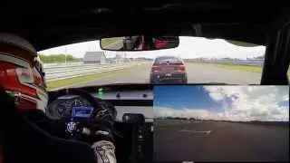 Padborg Park 29/06-14 - Youngtimer Heat 2 - BMW 318ti - Massive Crash