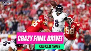 CRUNCH TIME DRIVE! Full final drive from Ravens v Chiefs | McCoy's Crunch Time | NFL UK + Ireland
