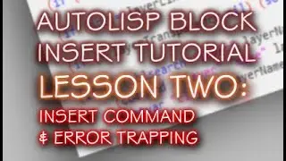 Part 2 - Insert Command, Error Trapping & Resetting Variables