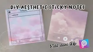 DIY AESTHETIC STICKY NOTES | MEMO POST IDEAS | BACK TO SCHOOL SUPPLIES